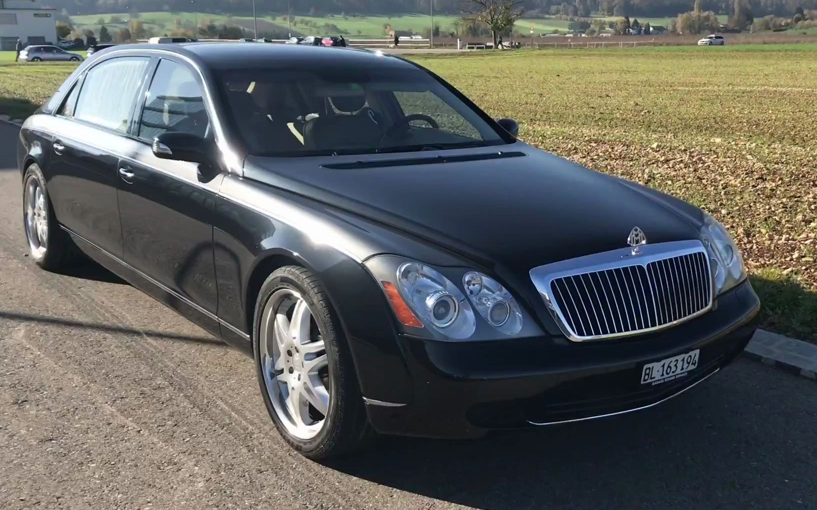 [油管搬运] 迈巴赫 w240 巴博斯 brabus maybach 62 s v12_哔哩哔哩