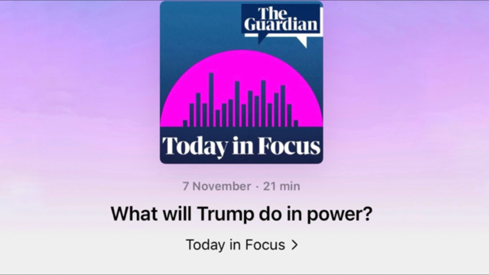 【卫报新闻播客】What will Trump do in power?哔哩哔哩bilibili