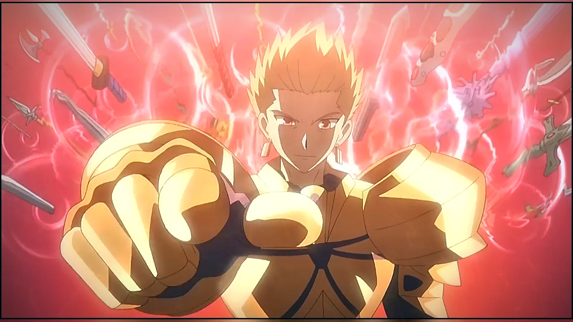 金闪闪硬核表白saber
