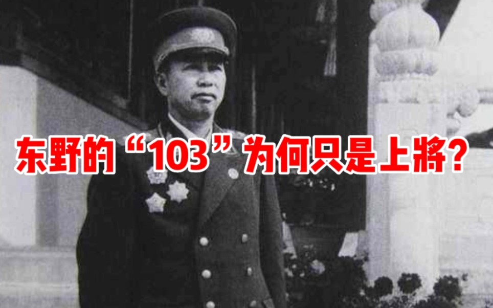 [图]“101”和“102”都是元帅：东野的“103”刘亚楼，为何只是上将