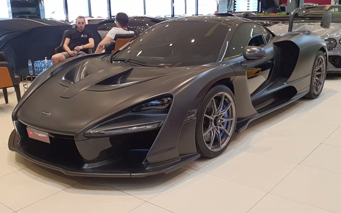 跑车鉴赏,实拍2022款迈凯伦塞纳,太漂亮了!