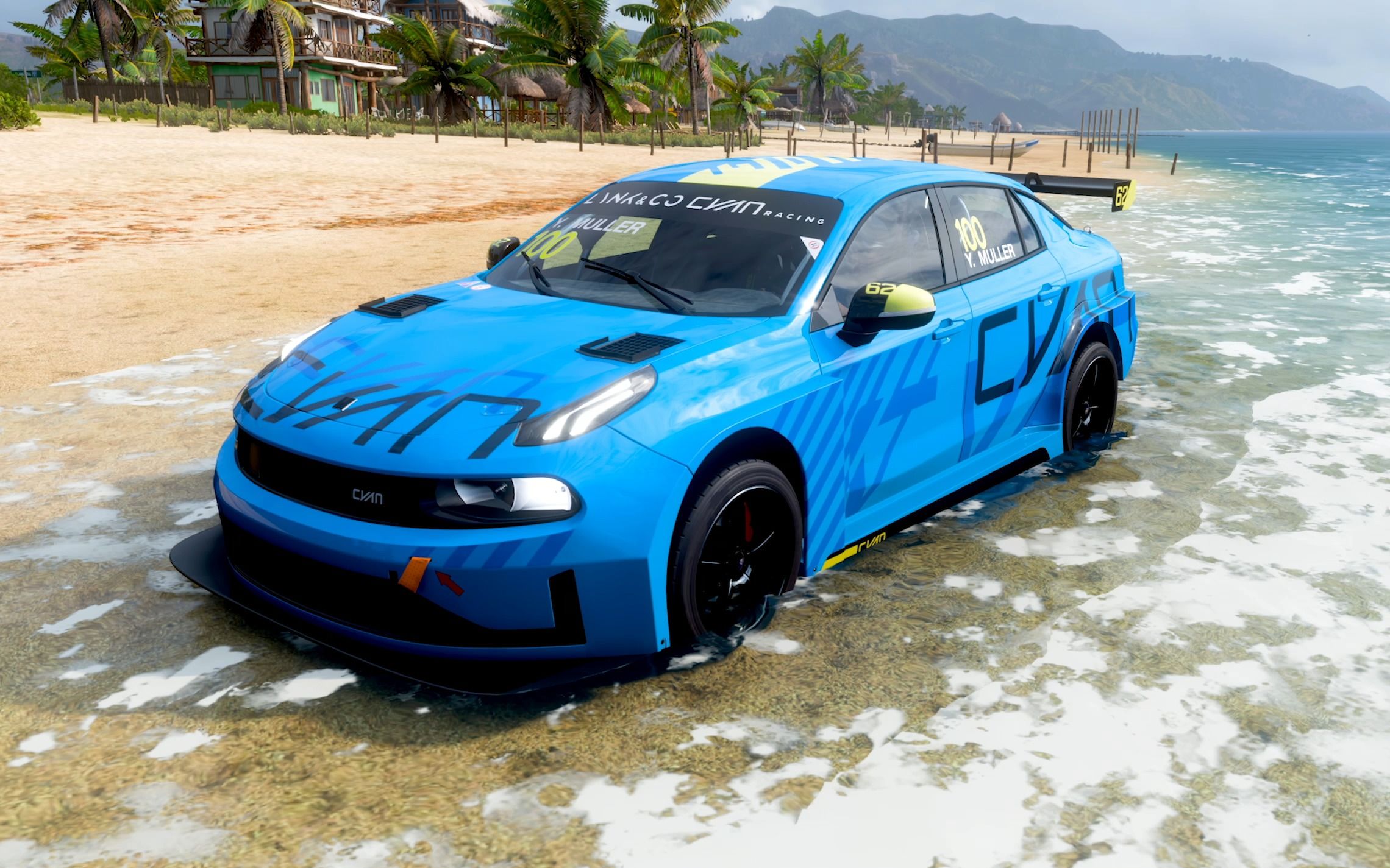 【联沿ly-地平线5】方向盘游玩-领克03tcr 2020