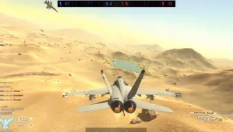 【战地模拟器】F/A-18C Hornet实战