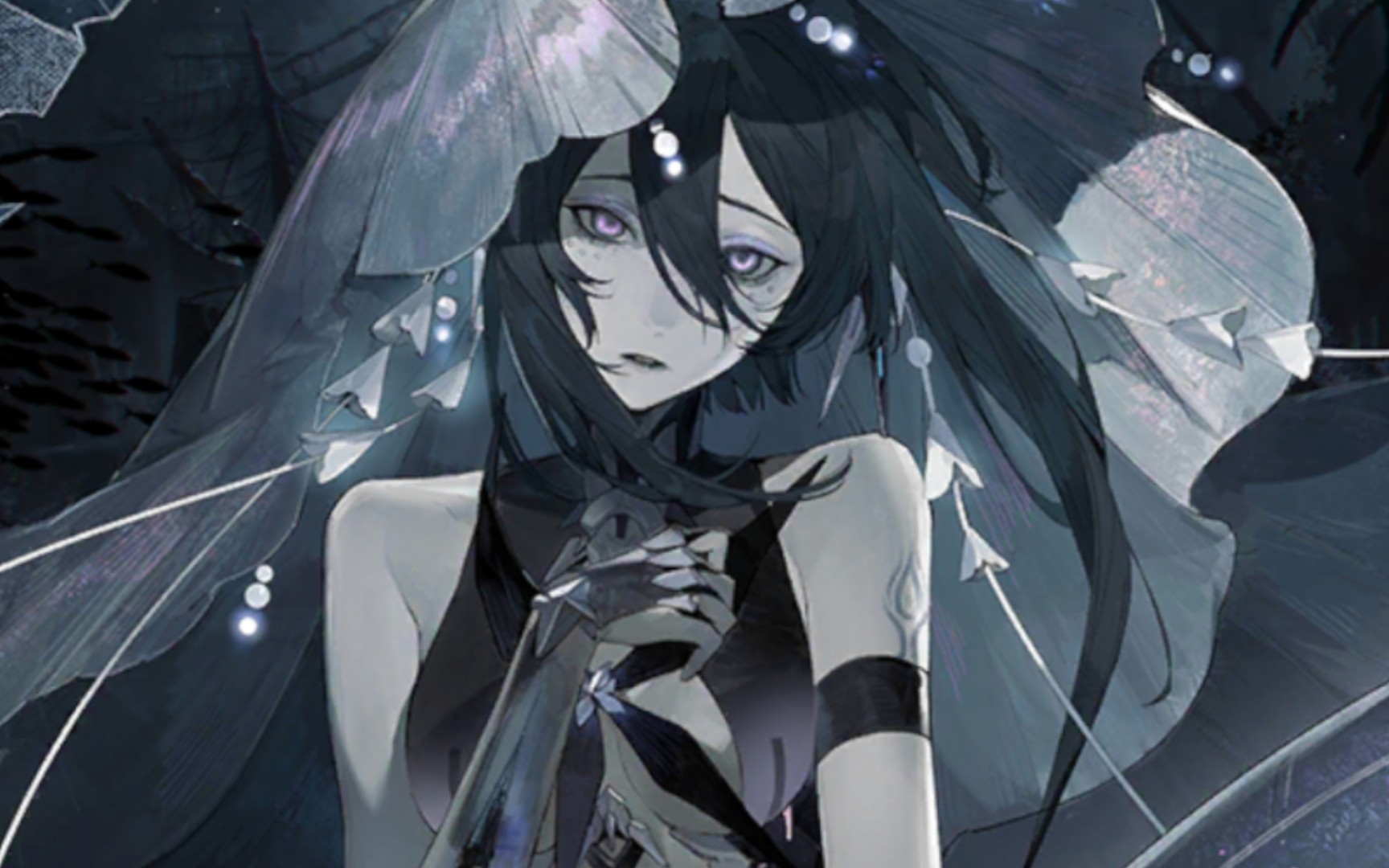 【战双】全特效涂装一览 41 拉弥亚·海渊殊色