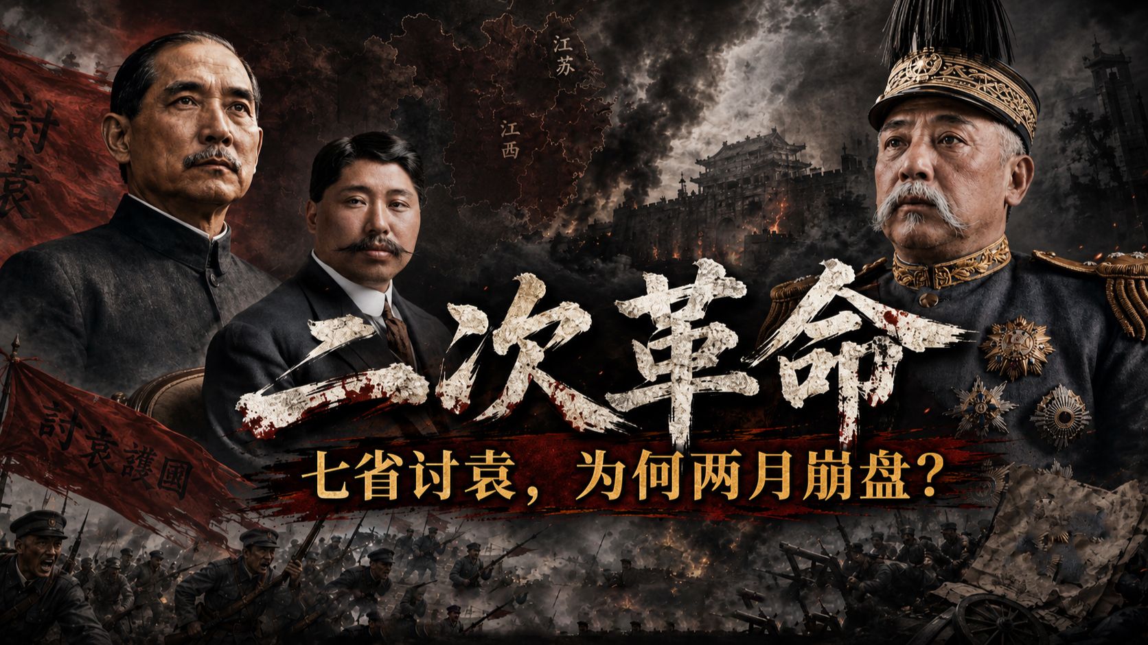 孙中山、黄兴出走，谁还在为革命死战？《北洋时代09》