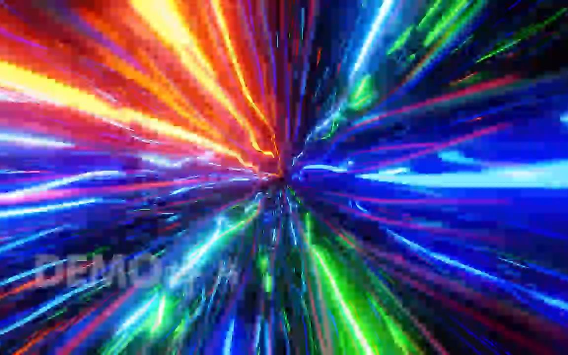 3d光线条隧道穿梭酒吧夜店舞台动感炫酷led大屏幕背景投屏vj视频素材