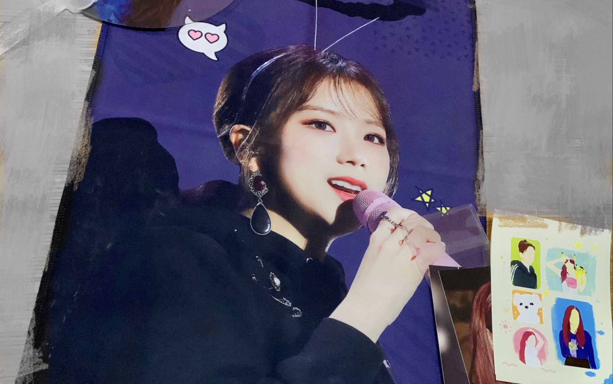 金智秀韩站手幅分享