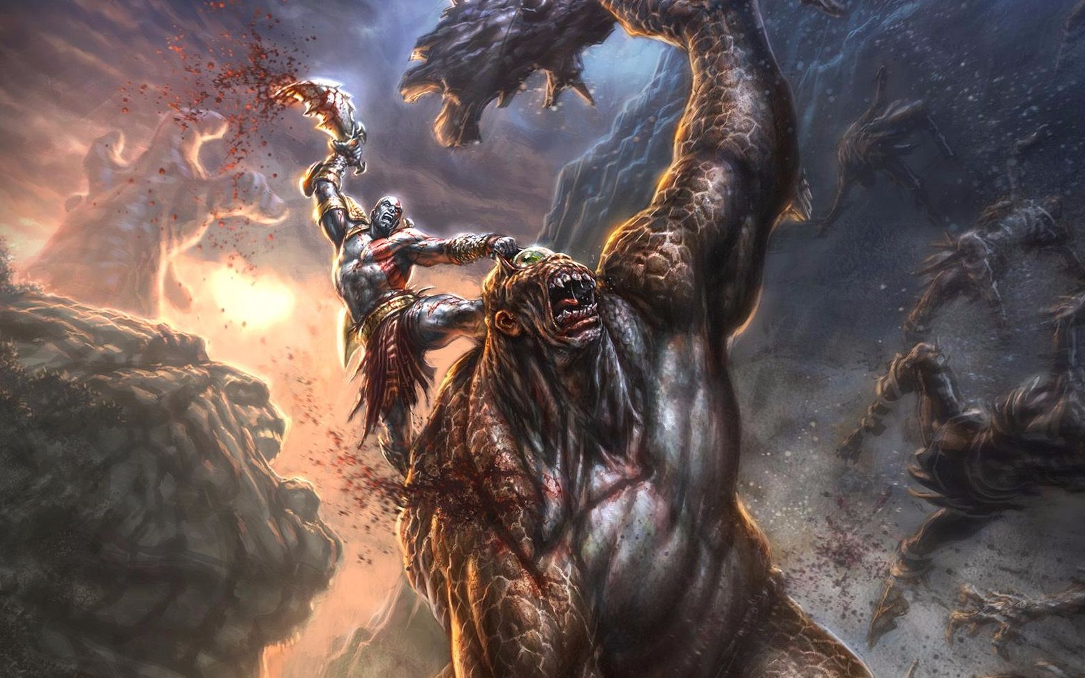 苹果君游戏战神2与尖叫女零距离接触画面很给力