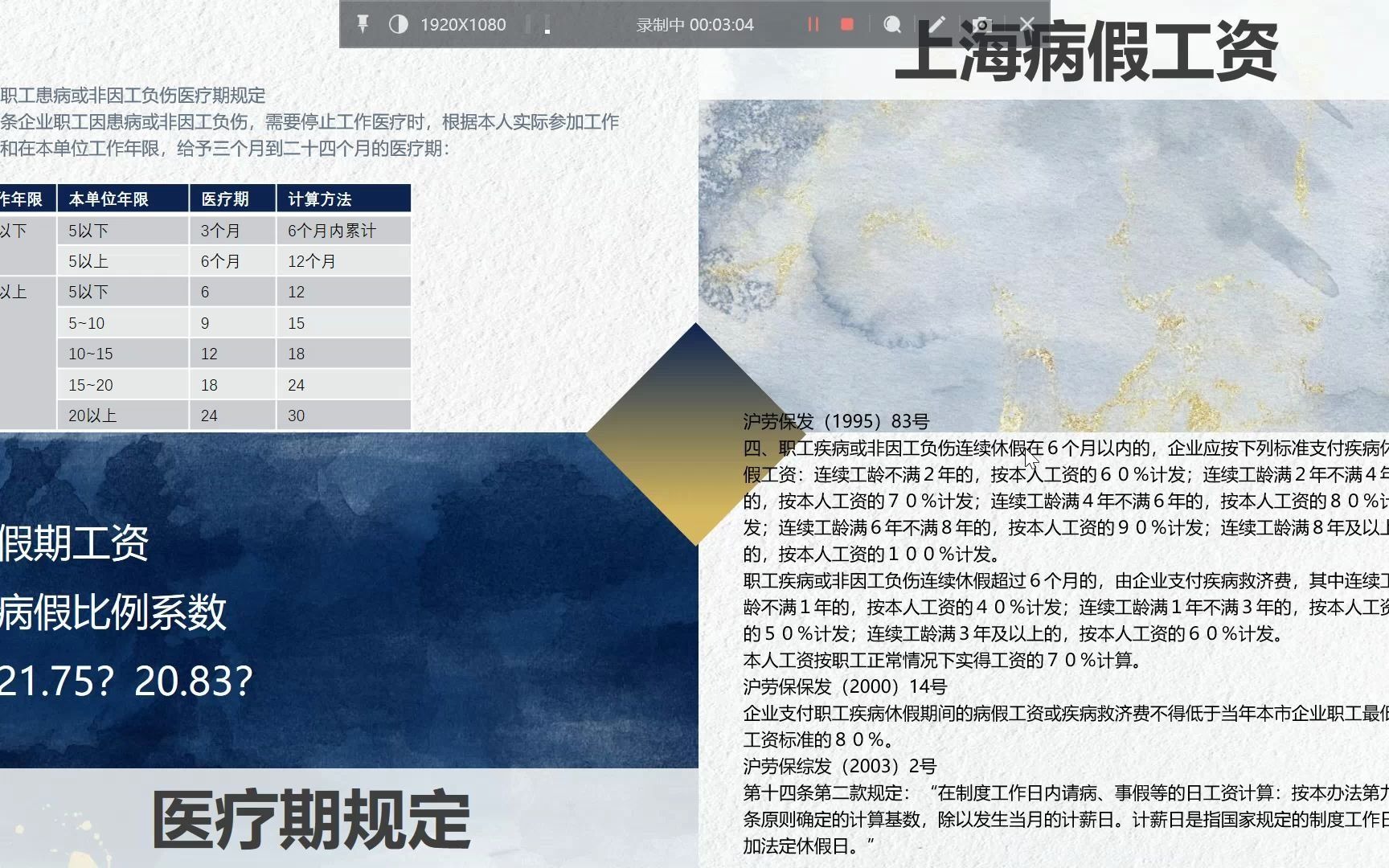 企业劳动风险防控4医疗期与病假工资哔哩哔哩bilibili