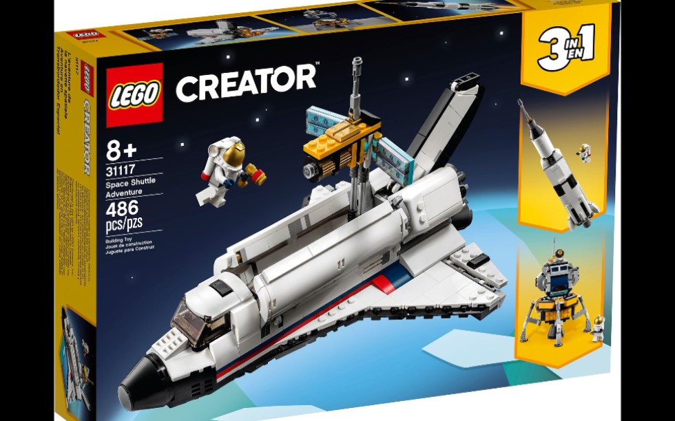 乐高 创意百变 31117 太空火箭探险探险 速组评测_哔哩哔哩_bilibili