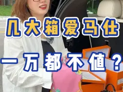 Download Video: 几大箱爱马仕，一万都不值？