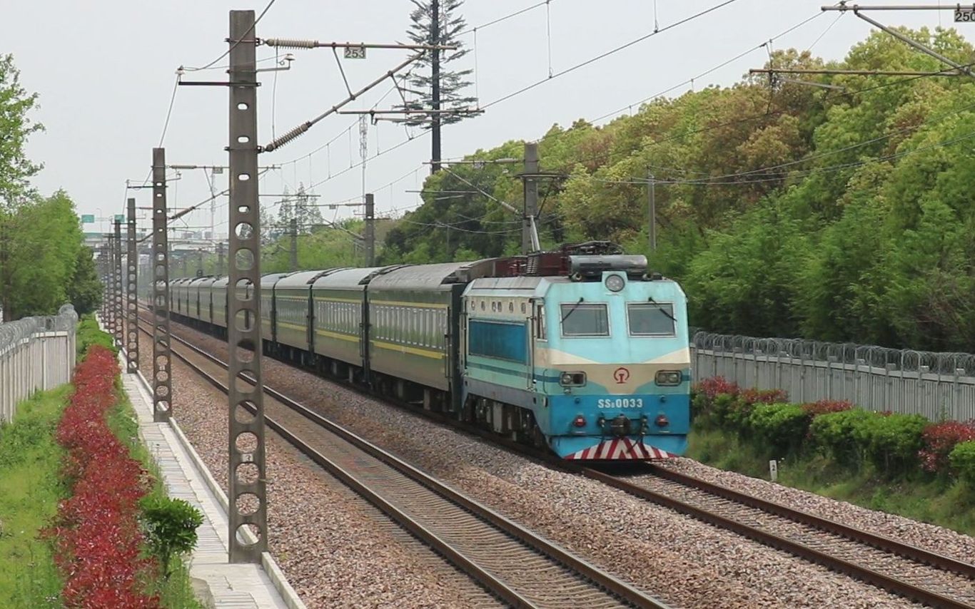 k808次通過滬杭線dh26 ss80033