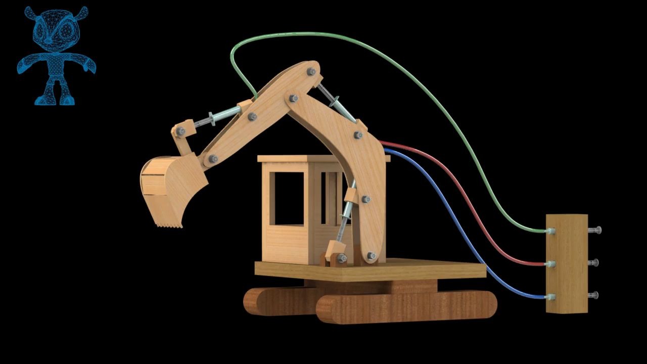 机械玩具_81  (液压挖机)