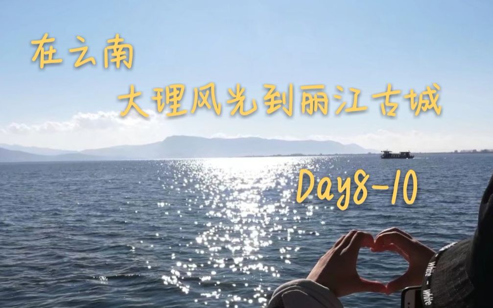 【云南旅游vlog】Day810大理风花雪月到丽江温柔古城!记大理一日跟团游与丽江闲散自由行哔哩哔哩bilibili