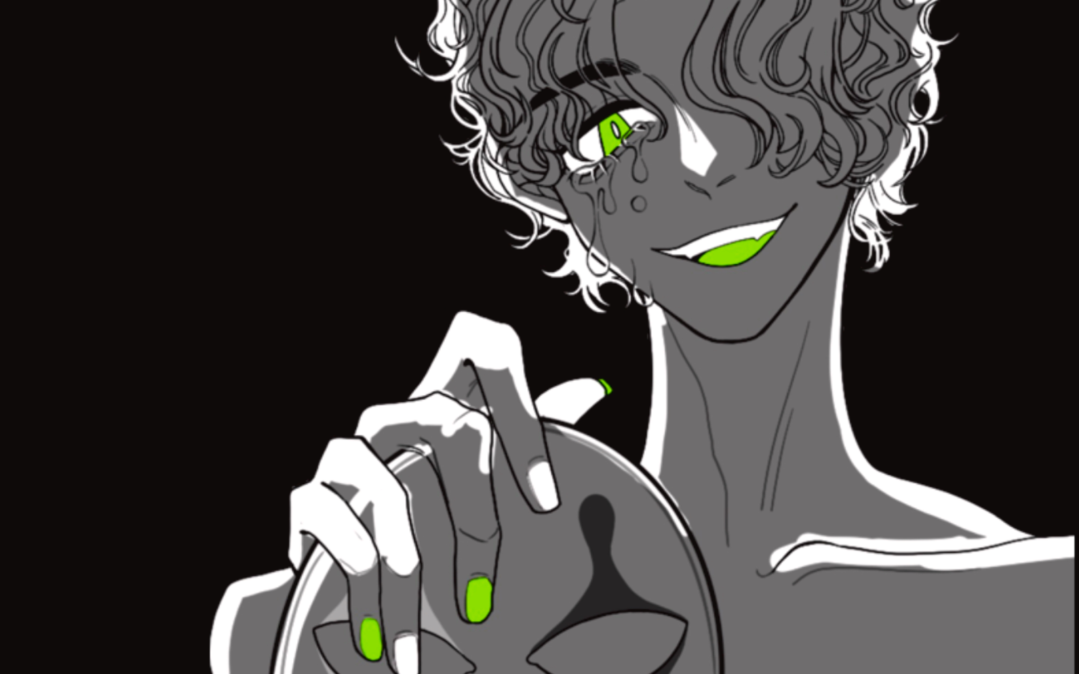 【procreate】《我在惊悚游戏里封神》小丑丹尼尔