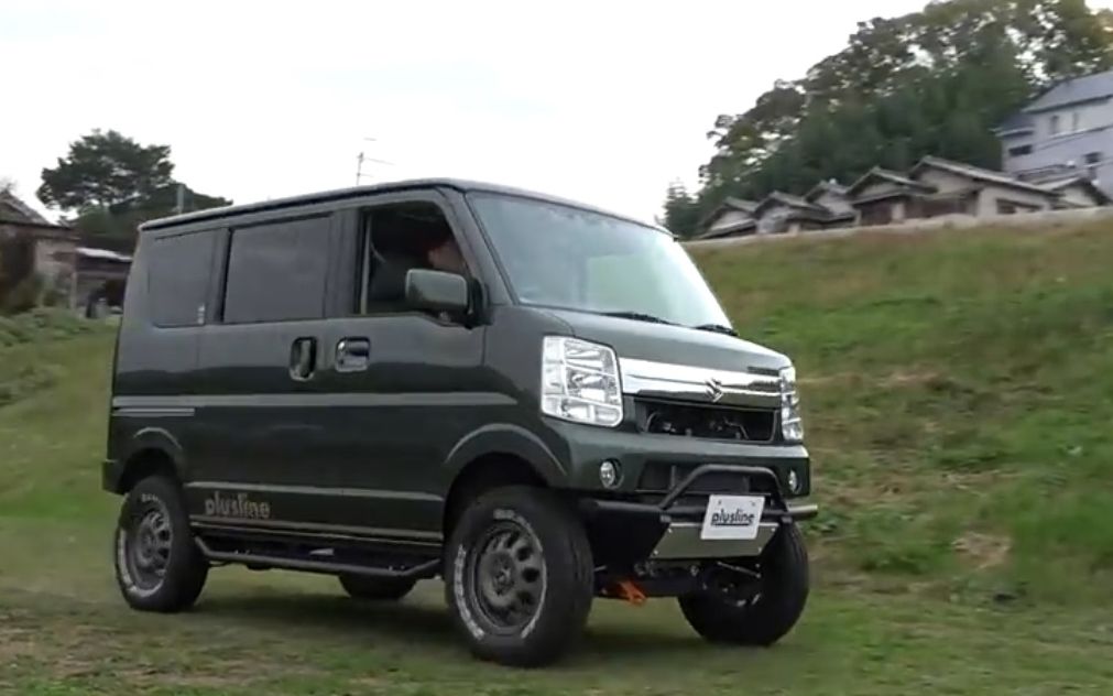 kcar盒子车也疯狂越野风格改装铃木every