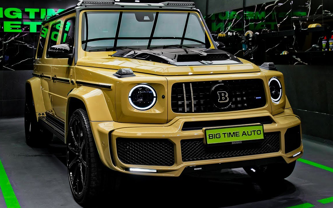 【car tv】门店实拍 奔驰 g63 巴博斯 2023款