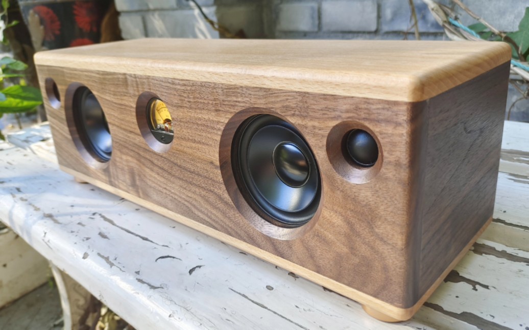 纯手工打造diy无线蓝牙实木音响 《愿得一心人》周深