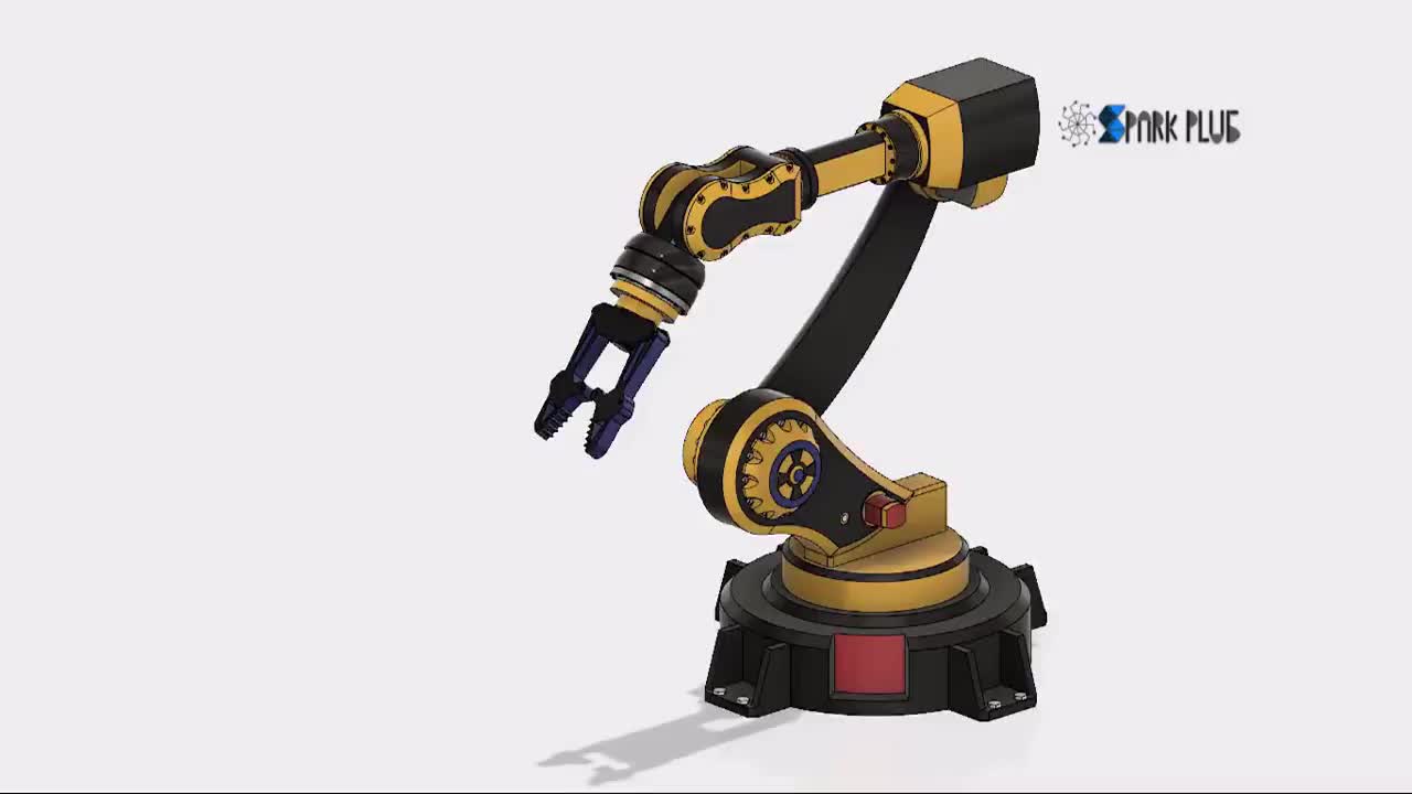 Industrial Robot FUSION 360 TUTORIAL哔哩哔哩bilibili