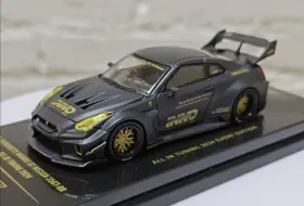 Descargar video: INNO 尼桑 GT-RR R35 LB-SILHOUETTE WORKS GT ALL IN TUNING 2024 碳黑金