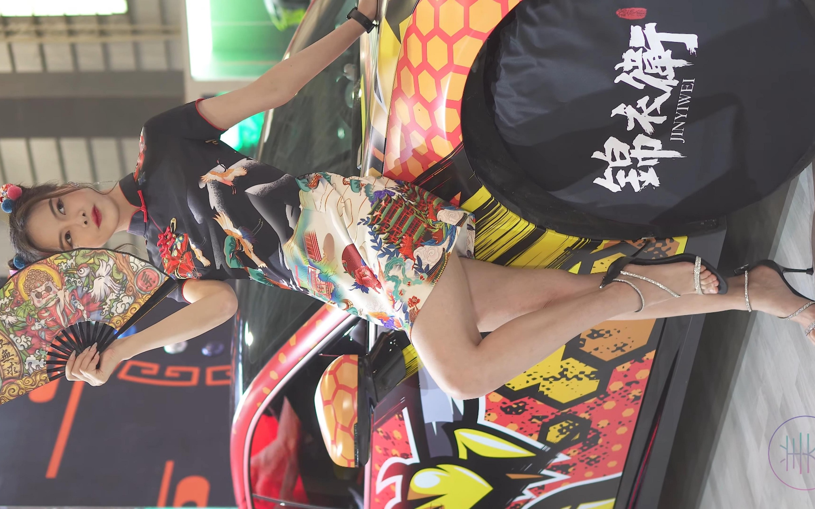 2021东莞ait改装车展autosalon赛车模特racingmodel16