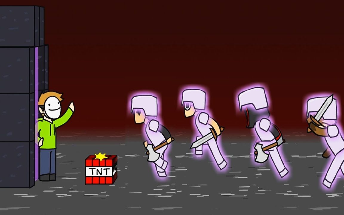 dream猎人追杀动画在133秒动画中dream最惊人的追捕