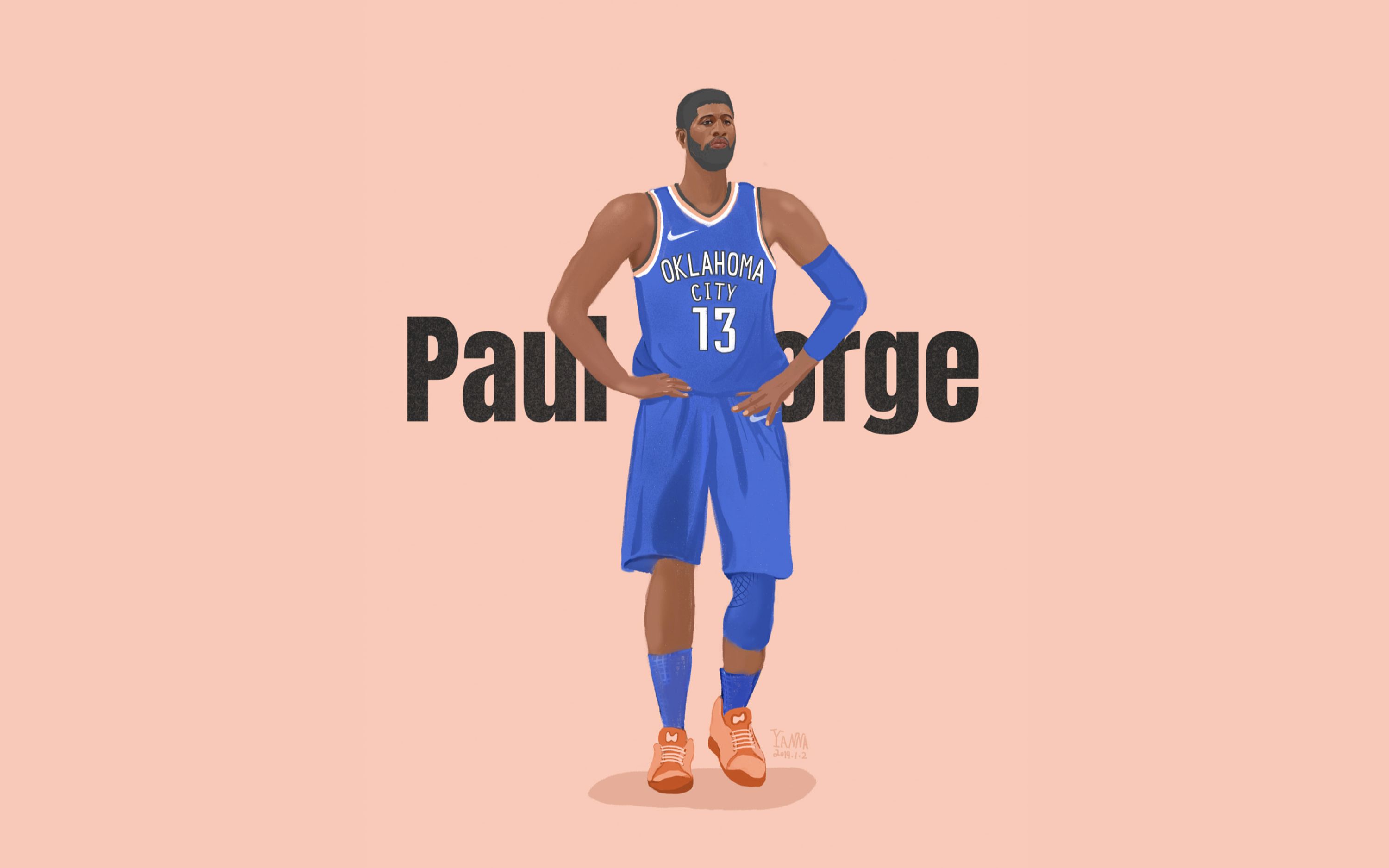 【保罗乔治】这个该死的男人还断过腿