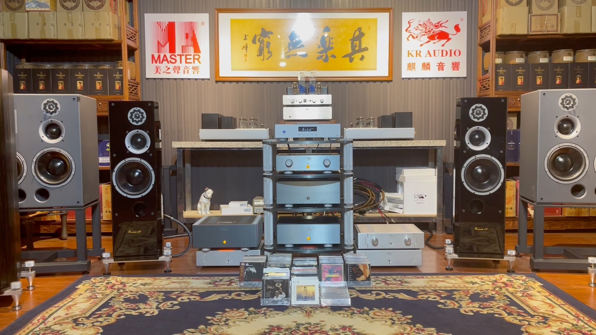 美之声encore50麒麟kr8前级250w后级赵鹏船歌