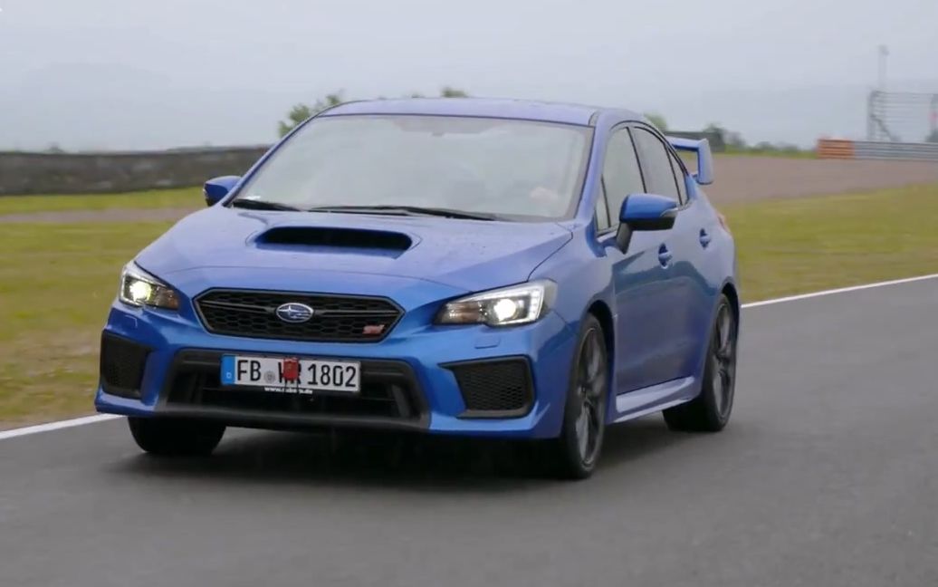 【新车速递x头文字d】subaru wrx sti 2018性能测试及全景展示【熊猫