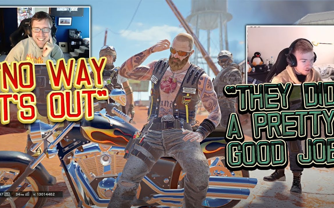 mj与pengu第一次看到bandit精英皮肤时的反应