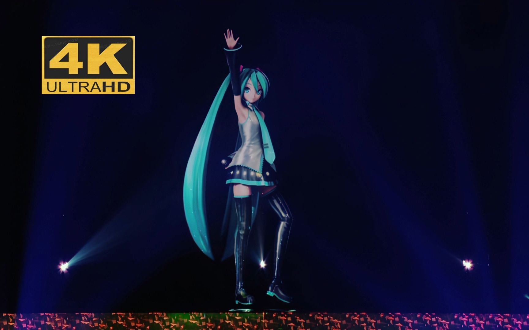 [图]初音ミク「ワンダーランドと羊の歌」仙境与羊之歌 4K60帧 中日双字