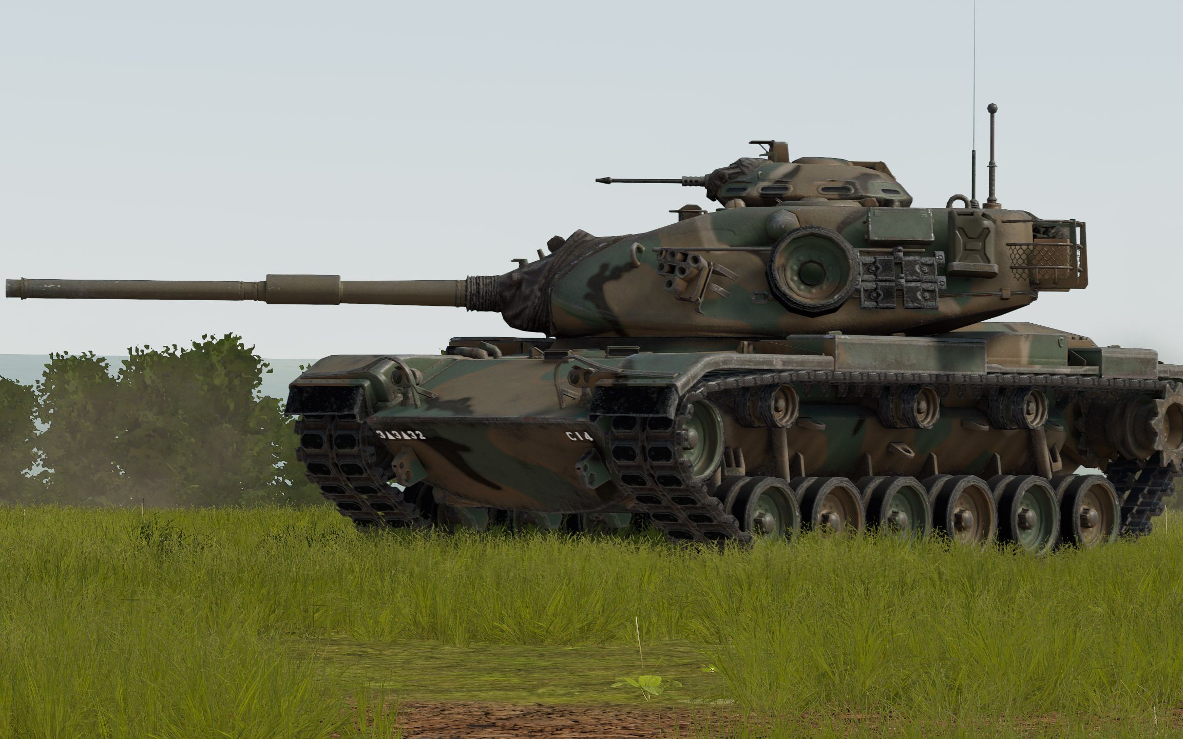 美国超人(大嘘)3v8雷普东德t72集群 【ghpc】hold the line_单机游戏