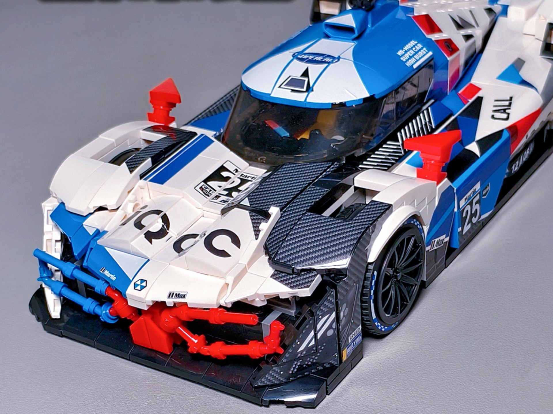 积木跑车,宝马勒芒赛车hybird v8