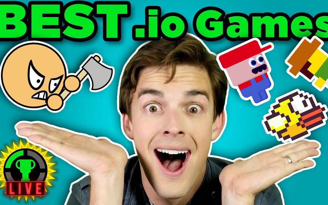 【GTLive】比吃鸡还好玩! | .io系列游戏哔哩哔哩bilibili