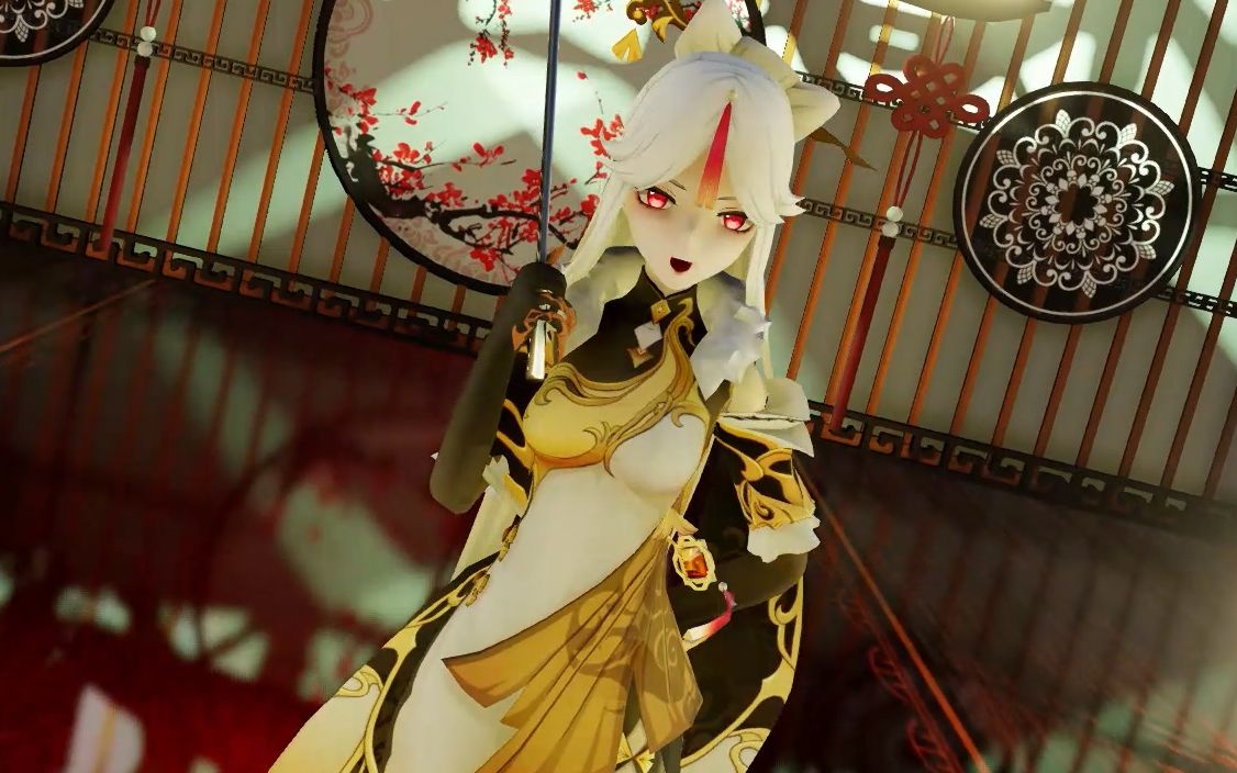 原神mmd凝光大人竟然在群玉阁偷偷干这种事青蛇