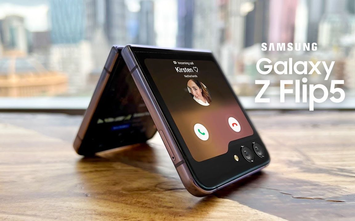 三星 galaxy z flip 5外观曝光——火力全开,打开竖向折叠新格局!