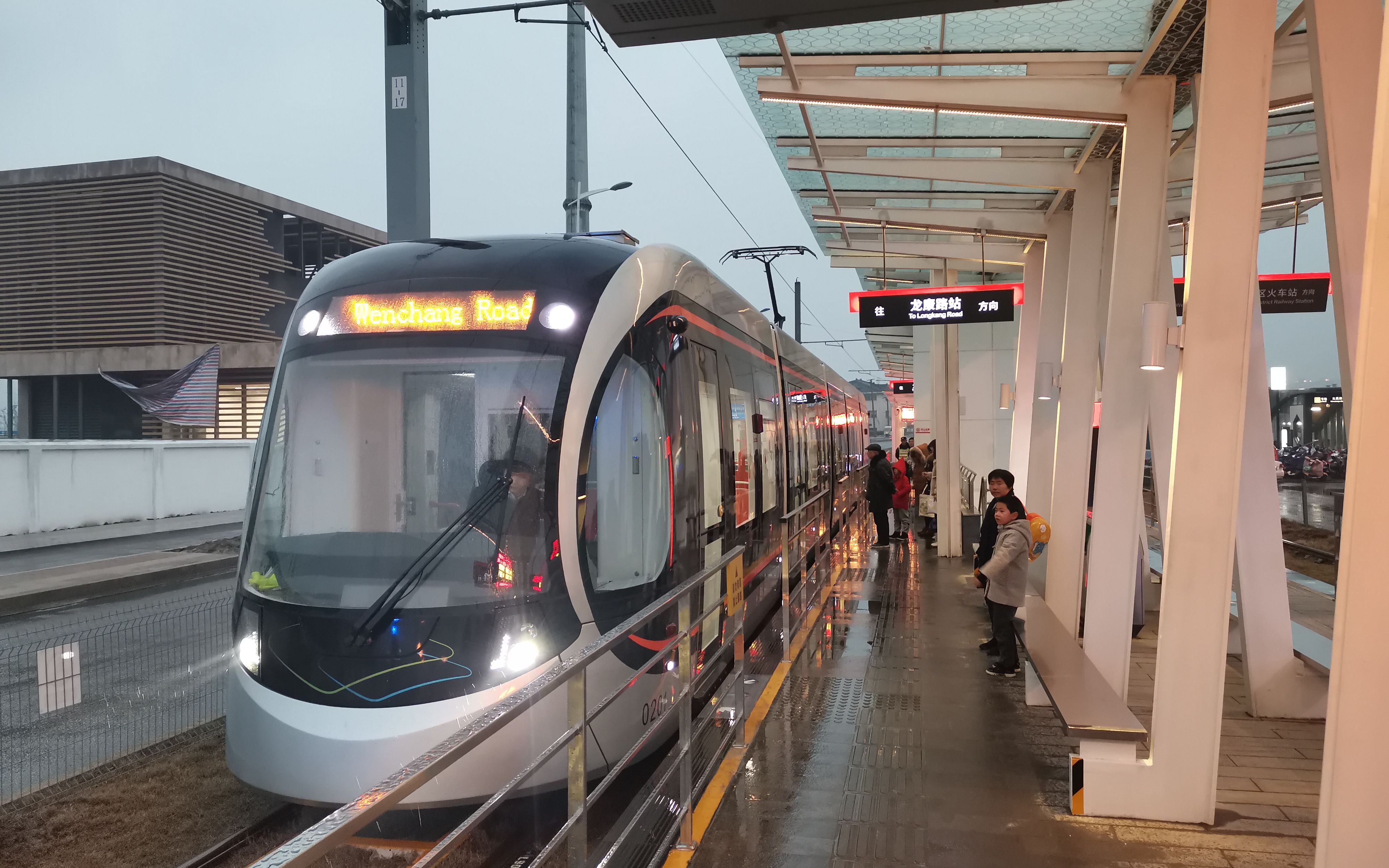 【pov50】苏州有轨电车2号线支线 文昌路站-龙康路站 全程pov_哔哩