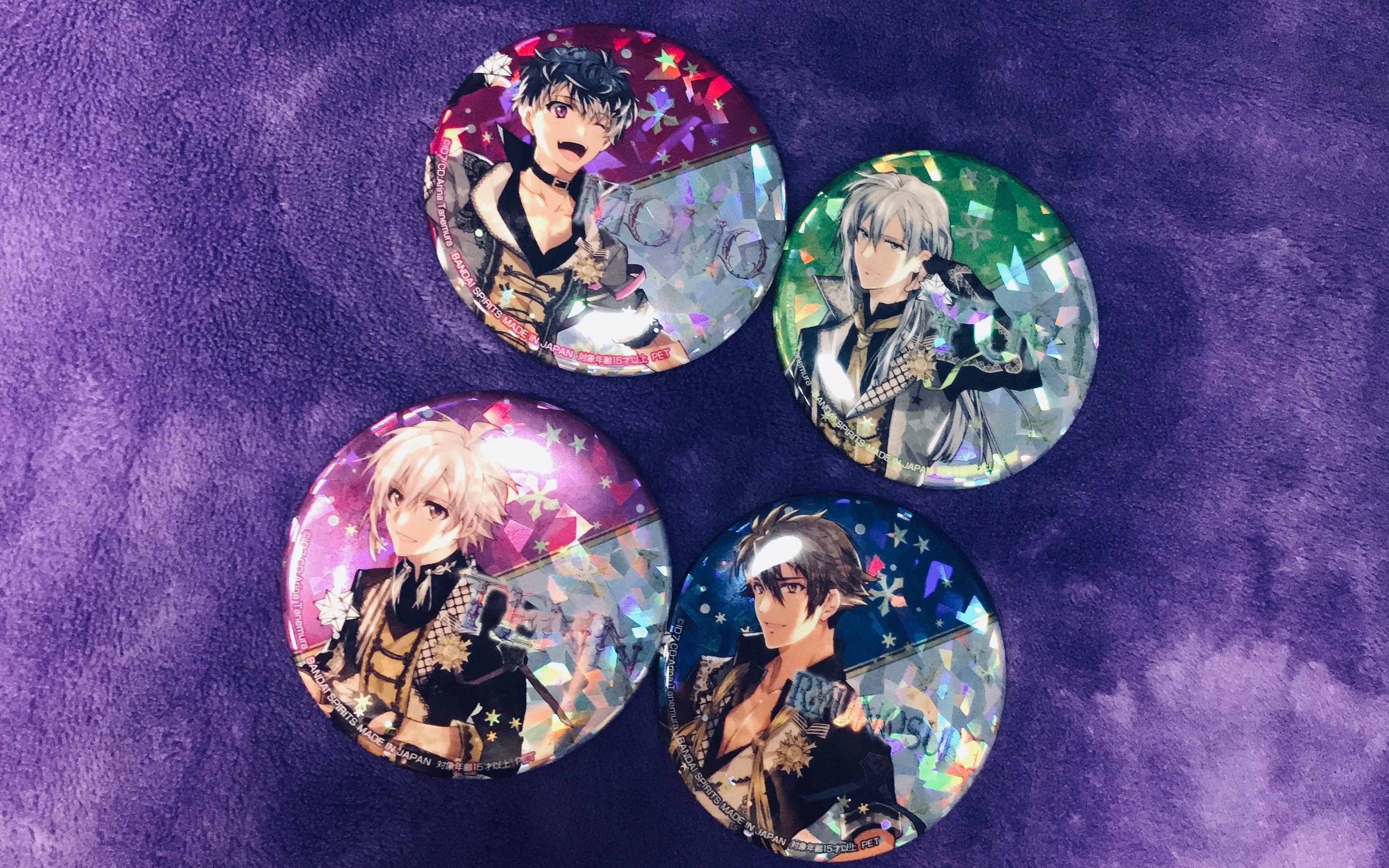 idolish7开箱亲妈闪太好看啦连拆六只ω