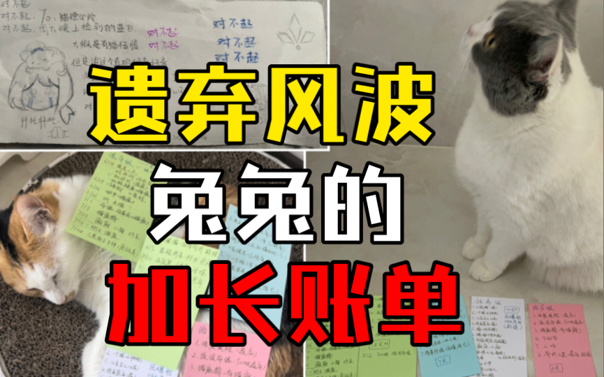 猫德动物医院接连遭遗弃,怨大兔喜提加长账单哔哩哔哩bilibili