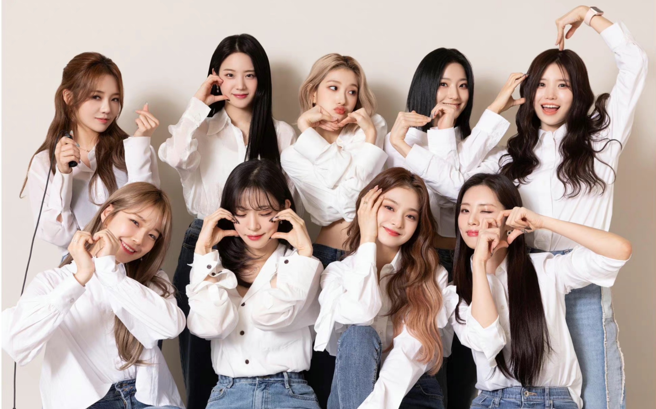 fromis9官方接力舞蹈合集4k从因为漂亮起持更至staythisway