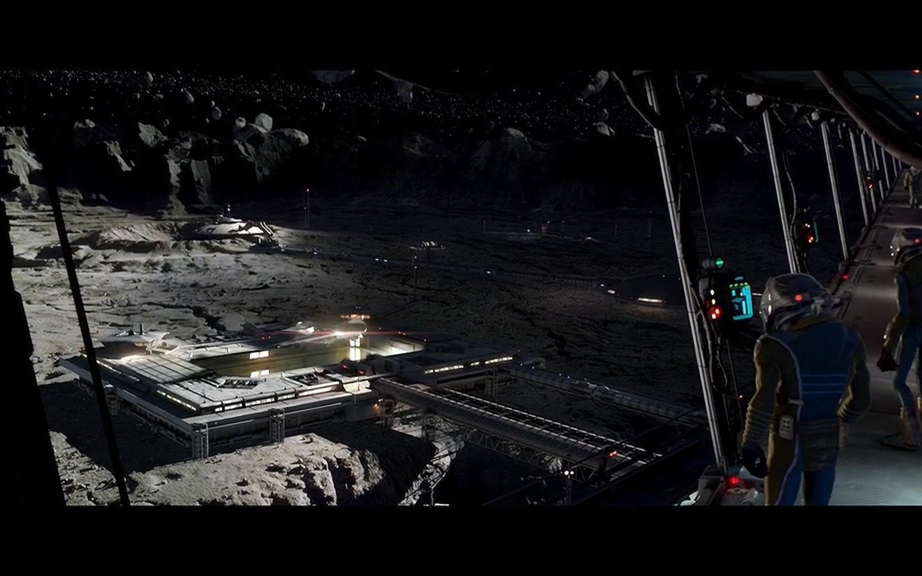 星球大战波利斯马萨小行星基地场景