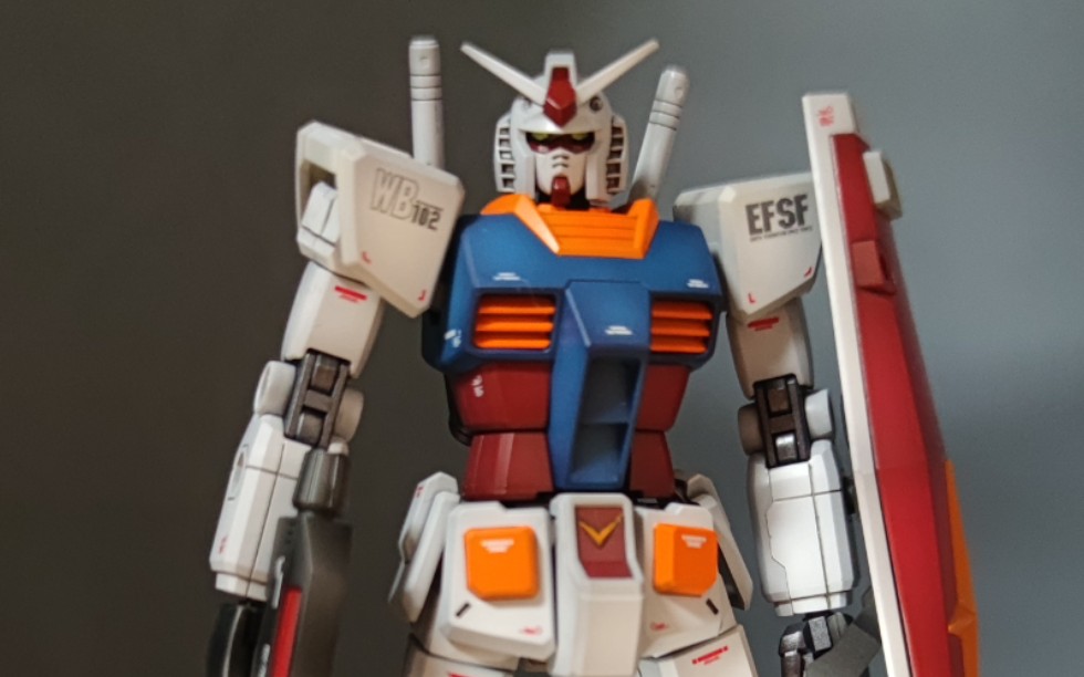 hg新生元祖,萌新初次尝试阴影喷涂_哔哩哔哩_bilibili