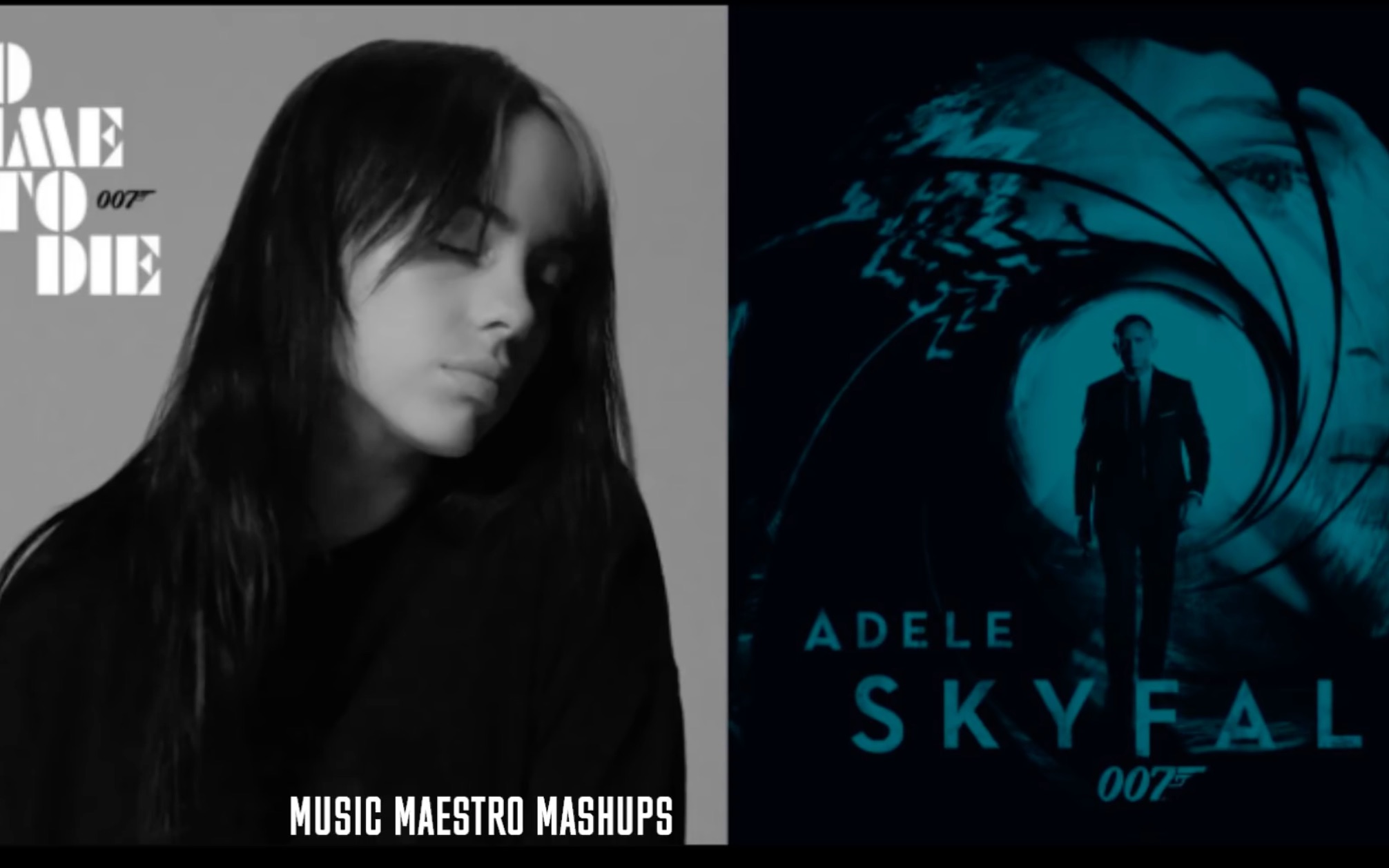 [图]【Mashup】碧梨的新歌和Adele的Skyfall混曲，007主题曲的混曲会有什么新歌感觉的 By Music Maestro Mashups