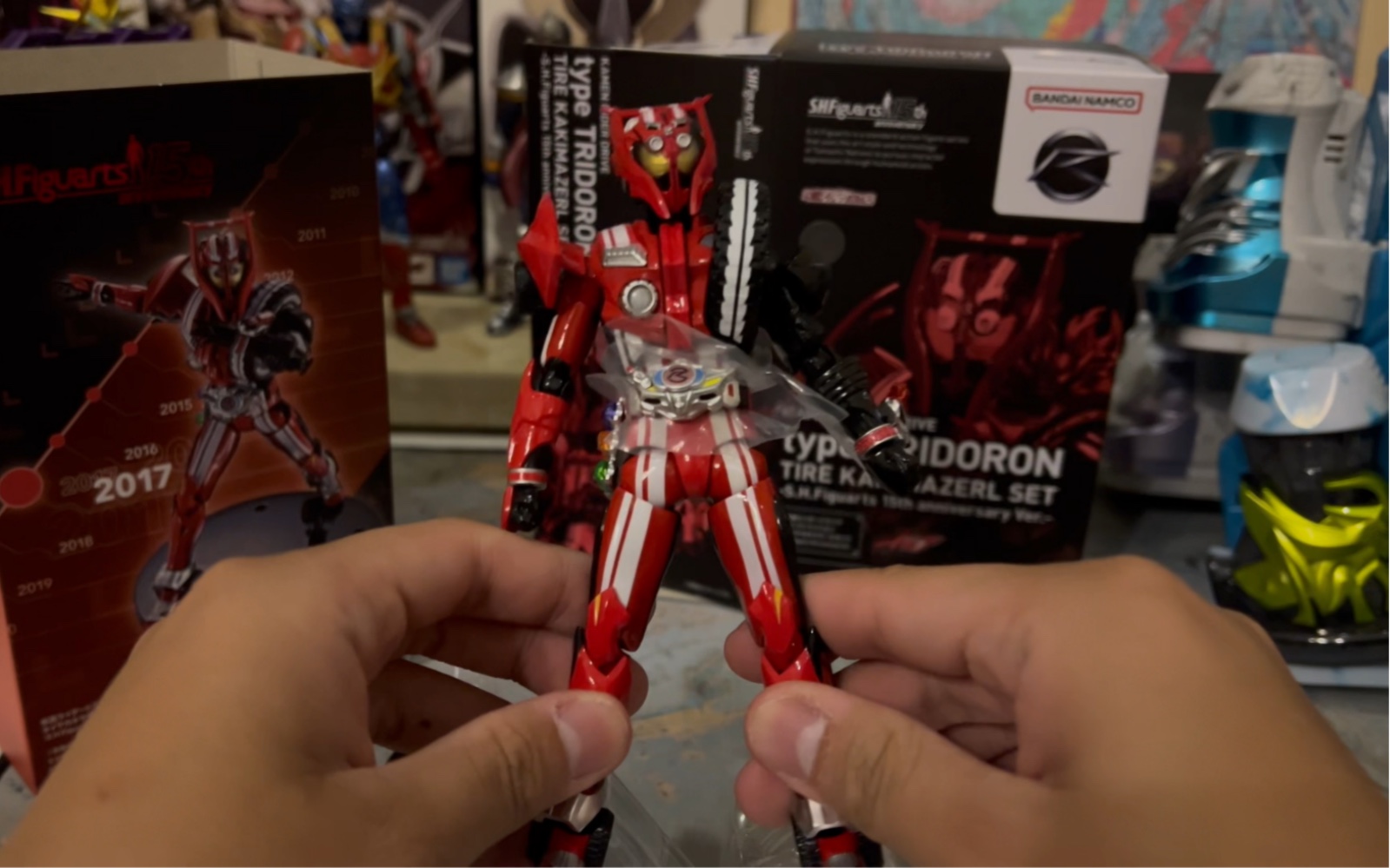 shf假面骑士豆奶特浓老司机开箱 假面骑士drive.shf15周年再版