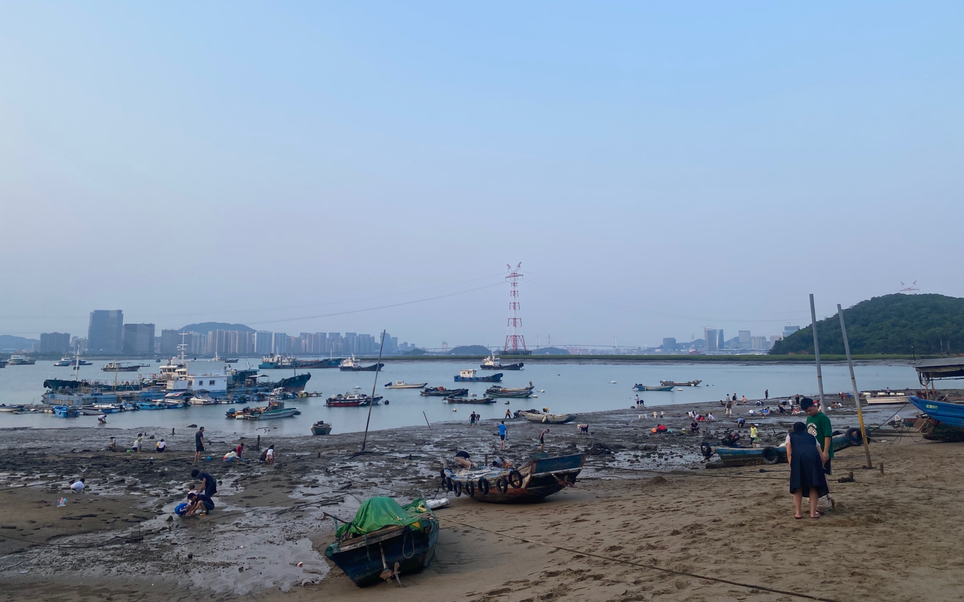 [图]落日余晖连接着海洋