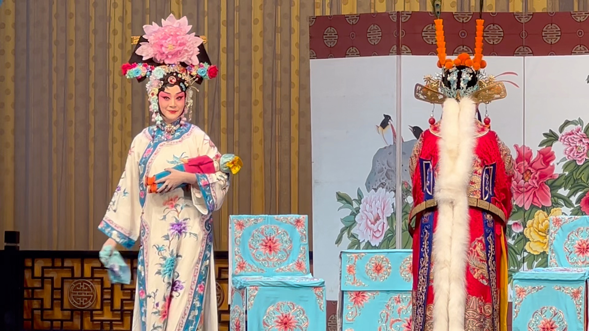 2023.10.22.四郎探母(4).王艳饰演铁镜公主,杨少彭饰演杨延辉.