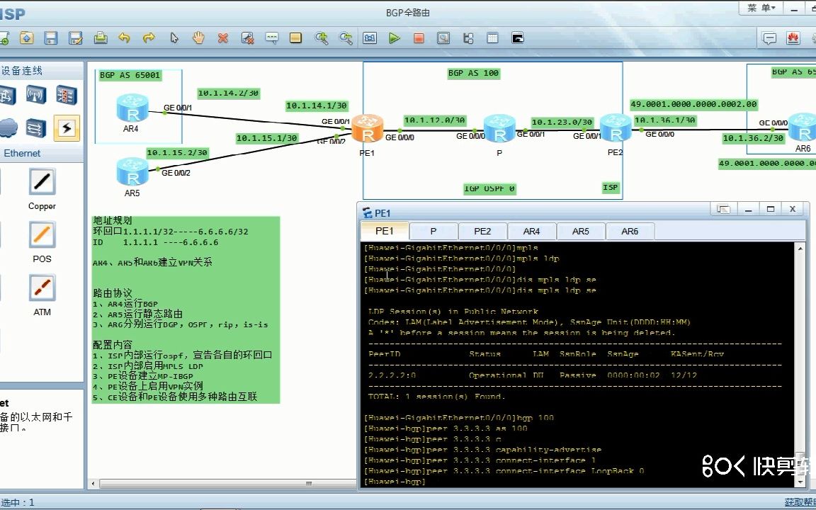 MPLS VPN(各种路由协议)哔哩哔哩bilibili