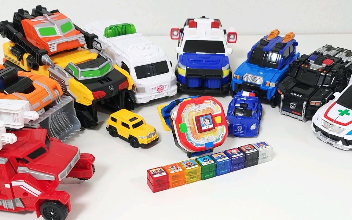 10种咖宝车神变形汽车机器人玩具大集合!
