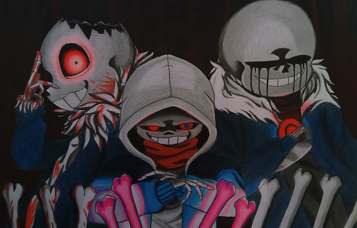 【画渣手绘】三重邪骨murder time trio - phase 1