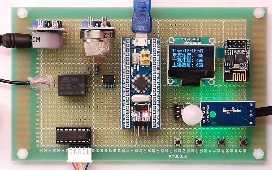 【STM32单片机设计】【智慧农业大棚类】智能温室大棚控制系统 农业大棚环境监测系统 WIFI远程监控智慧农业大棚哔哩哔哩bilibili